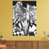 MC Escher Kunst Leinwanddruck (Insitu (Wohnzimmer))