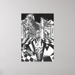 MC Escher Kunst Leinwanddruck