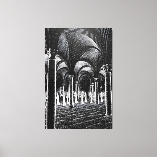 MC Escher Kunst Leinwanddruck (Vorderseite)
