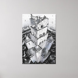 MC Escher Kunst Leinwanddruck