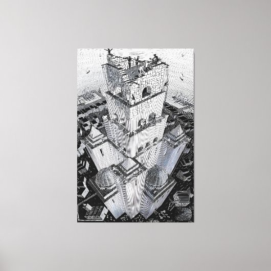 MC Escher Kunst Leinwanddruck (Vorderseite)
