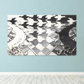 MC-Escher-Kunstmalerei Leinwanddruck (Insitu (Holzboden))