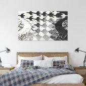 MC-Escher-Kunstmalerei Leinwanddruck (Insitu (Schlafzimmer))