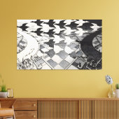 MC-Escher-Kunstmalerei Leinwanddruck (Insitu (Wohnzimmer))