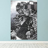 MC Escher Kunststil Leinwanddruck (Insitu (Holzboden))
