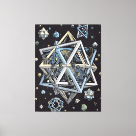 MC Escher Kunststil Leinwanddruck