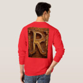 Mc-Escher-Stil T-Shirt (Schwarz voll)