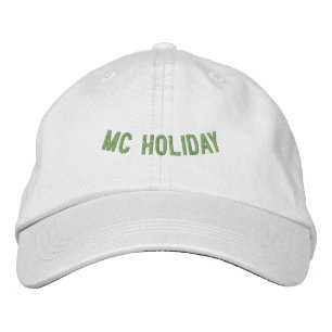 MC Holiday Celebrate Winter Saison White-Hat Super Bestickte Baseballkappe