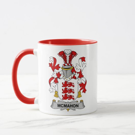 Mc Mahon Familien Wappen Kaffeetasse (Links)
