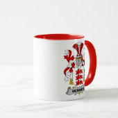 Mc Mahon Familien Wappen Kaffeetasse (VorderseiteRechts)