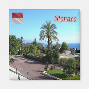 MC - Monaco - Garten - Casino Magnet