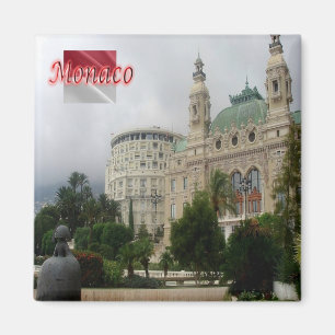 MC - Monaco - Hotel Hermitage und Casino Oper Magnet