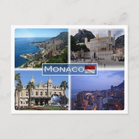 MC Monaco - Montecarlo - Postkarte (Vorderseite)