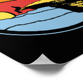 Mcafee's Knob Trail Hiking Giant Star Roanoke Grap Poster (Ecke)