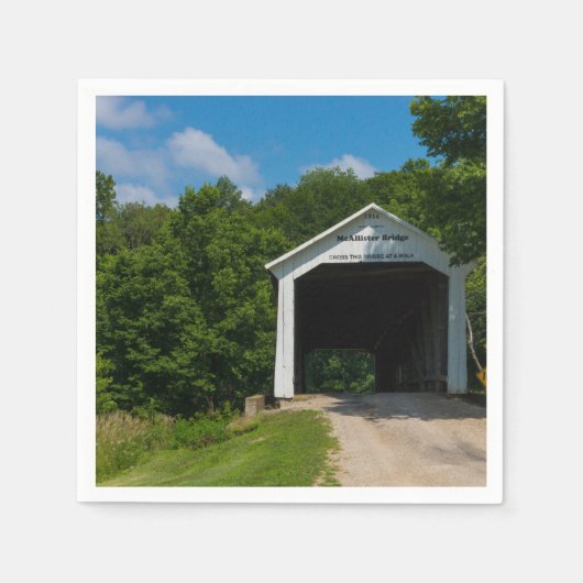 McAllister Bridge Serviette (Vorderseite)