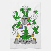 McAlpine Familienwappen Handtuch (Vertikal)