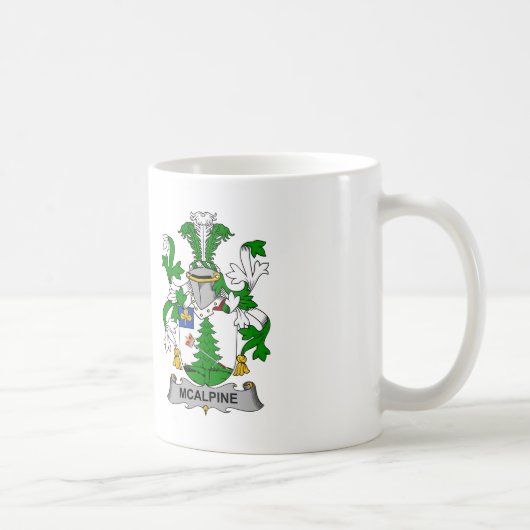 McAlpine Familienwappen Kaffeetasse (Rechts)