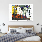 McAnus Street Leinwanddruck (Insitu (Schlafzimmer))