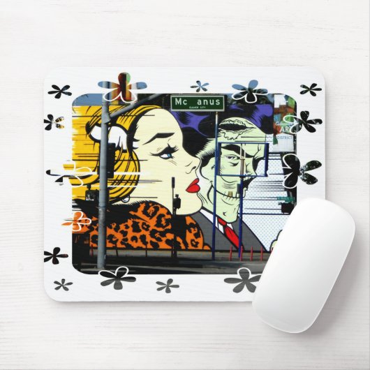 McAnus Street Mousepad (Mit Mouse)