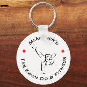 McArther's Taekwondo & Fitness Key Chain Schlüsselanhänger (Vorderseite)