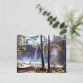 McArthur-Burney Falls Memorial Staat Park Postkarte (Stehend Vorderseite)