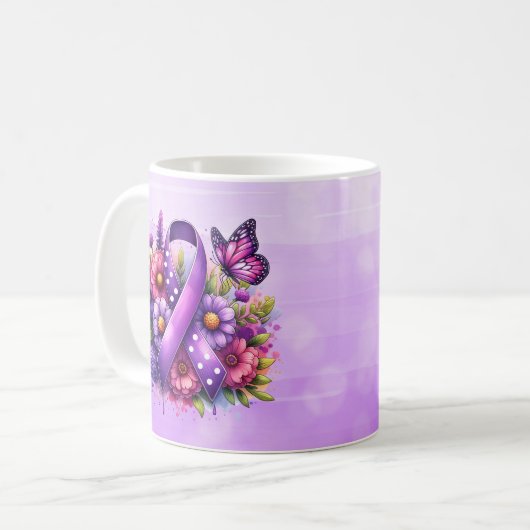 MCAS Warrior Mast Cell Awareness Kaffeetasse (Vorderseite Links)