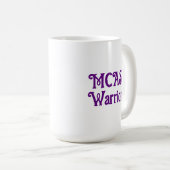 MCAS Warrior Mast Cell Awareness Kaffeetasse (VorderseiteRechts)