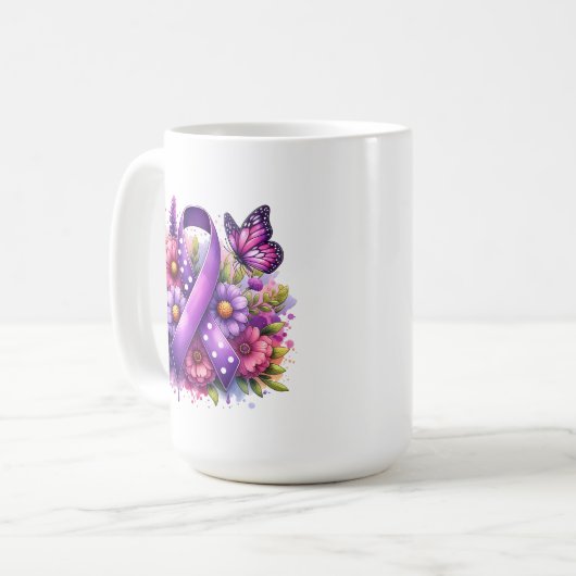 MCAS Warrior Mast Cell Awareness Kaffeetasse (Vorderseite Links)