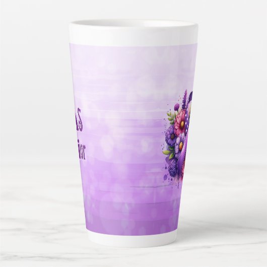 MCAS Warrior Mast Cell Awareness Milchtasse (Vorderseite)