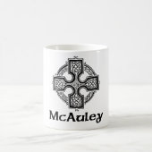 McAuley keltisches Kreuz Kaffeetasse (Mittel)