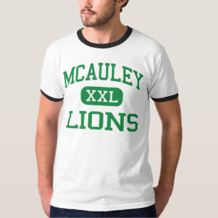 McAuley - Löwen - Highschool - Portland Maine T-Shirt