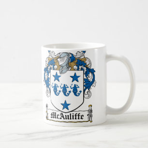 McAuliffe Familienwappen Kaffeetasse