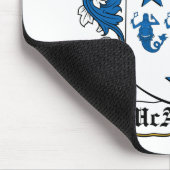McAuliffe Familienwappen Mousepad (Ecke)