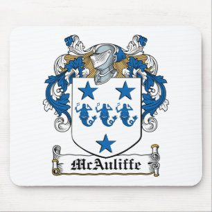 McAuliffe Familienwappen Mousepad