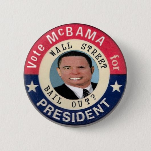 McBama Knopf Button (Vorderseite)