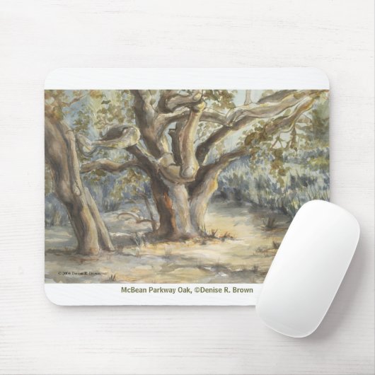McBean Allee-Eiche Mousepad (Mit Mouse)