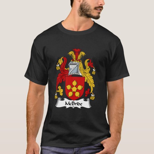 McBride Coat of Arms McBride Familienwappen Classi T-Shirt (Vorderseite)