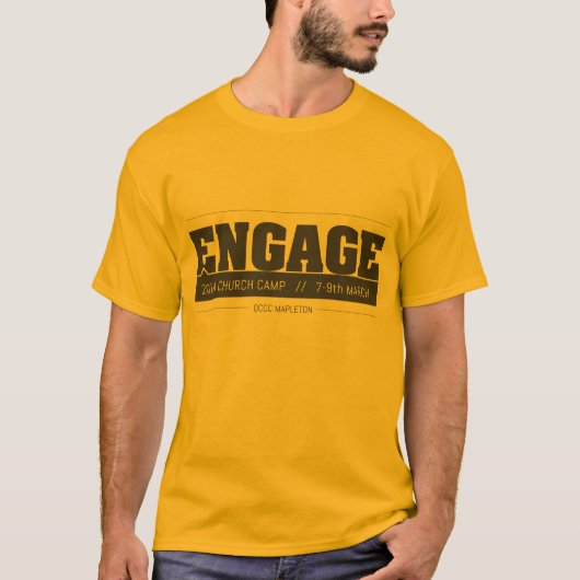 MCC engagieren sich LagerPromo T-Shirt (Vorderseite)