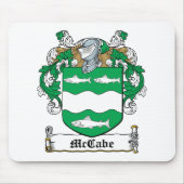 McCabe Familienwappen Mousepad (Vorne)