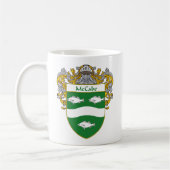 McCabe Wappen (überzogen) Kaffeetasse (Links)