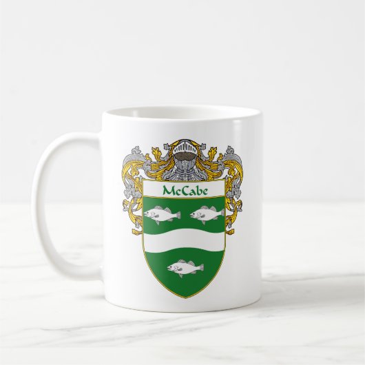 McCabe Wappen (überzogen) Kaffeetasse (Links)