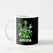 McCaffrey Coat of Arms Familienwappen Kaffeetasse (Links)