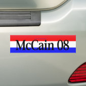 McCain 08 Autoaufkleber (Auf Auto)