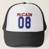 McCain '08 Hut Truckerkappe (Vorderseite)