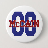 McCain '08 Knopf Button (Vorderseite)