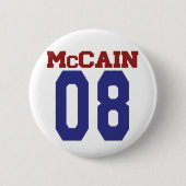 McCain '08 Knopf Button (Vorderseite)