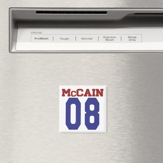 McCain '08 Magnet (In Situ (Geschirrspüler))