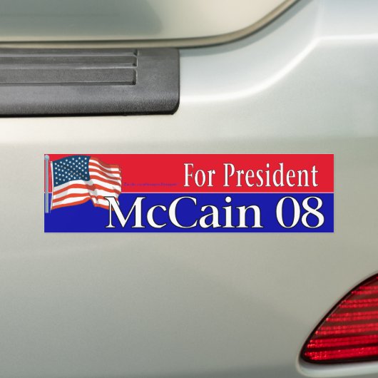 McCain Autoaufkleber (Auf Auto)