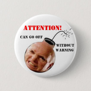 McCain Bombe-Köpfiger Knopf Button