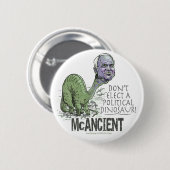 McCain Dinosaurier Button (Vorne & Hinten)